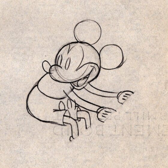 Walt Disney - Dessin original - 1933